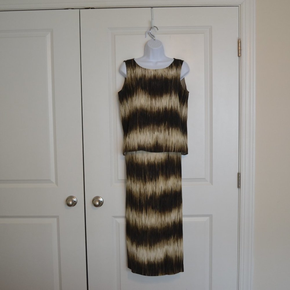 2 Piece Liz Claiborne Set, Multicolored, Size 8